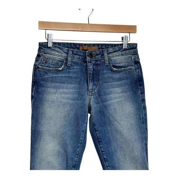 Joes Vintage Reserve 1971 mid rise jeans faux‎ leather trim size 26 - Picture 3 of 7